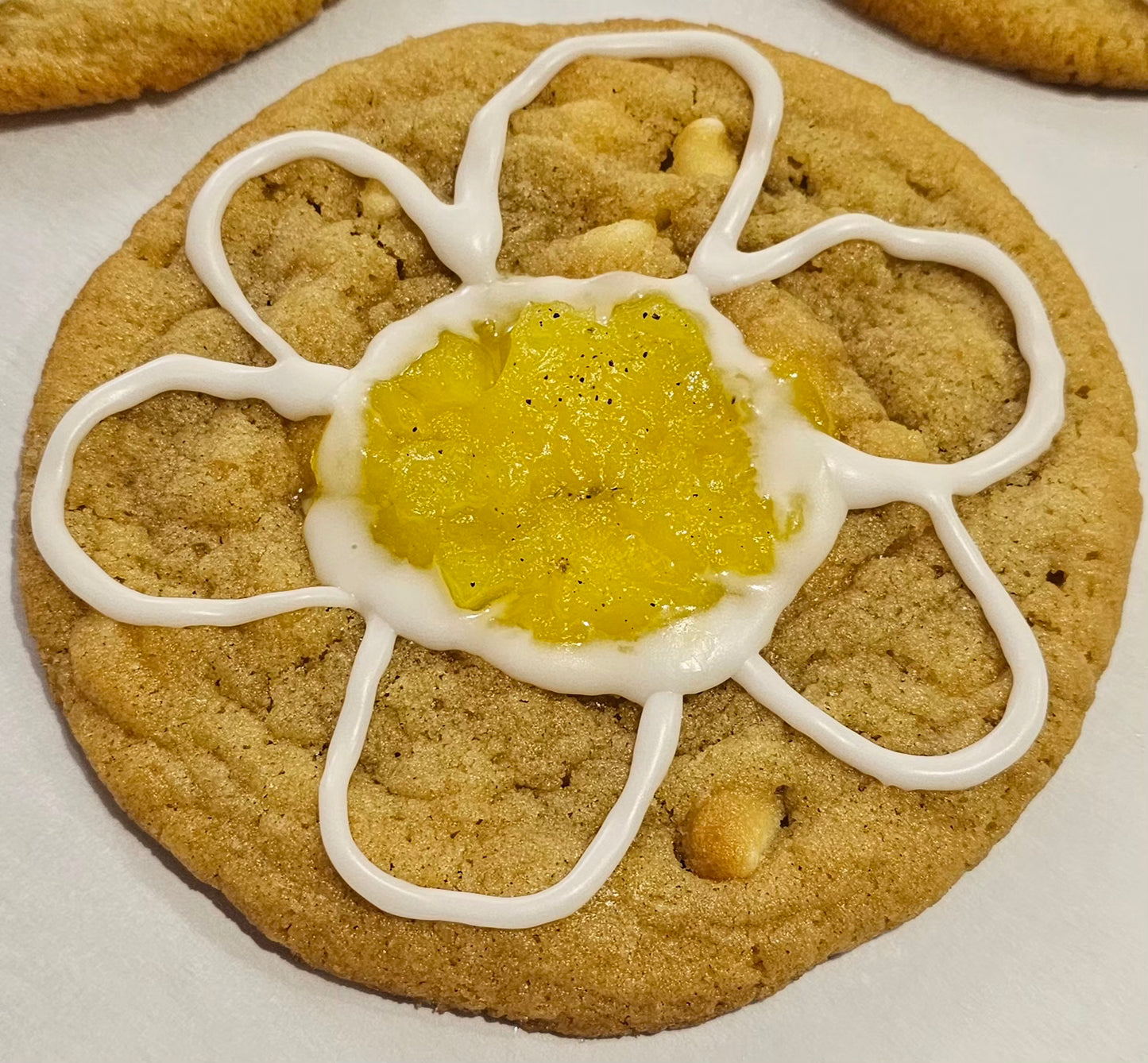 Lemon Drop Daisy Cookie