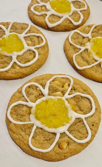 Lemon Drop Daisy Cookie